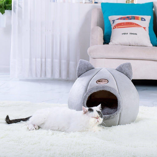 ComfyHouse™ - Niche pour chat ultra confortable - Institut-duchat